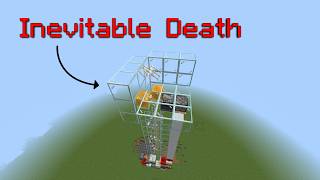 A Vertical Railgun Trap in Bedrock