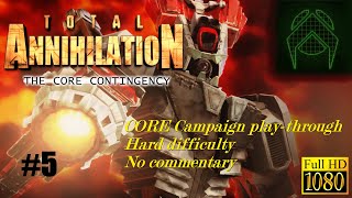 [Longplay, No Commentary] Total Annihilation: The Core Contingency (PC, 1998) Hard CORE Campaign