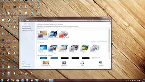 How to change your window color on windows 7 (Commentary)
