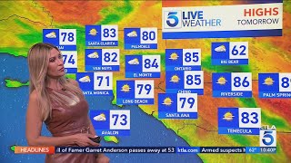 KTLA 5 News 10 p.m. Weather Forecast - Friday, April 17, 2026