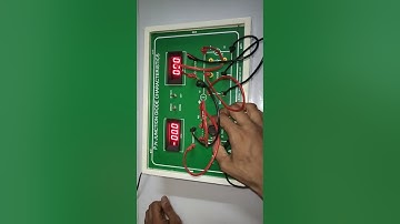 Boltman constant using PN junction Characteristics board