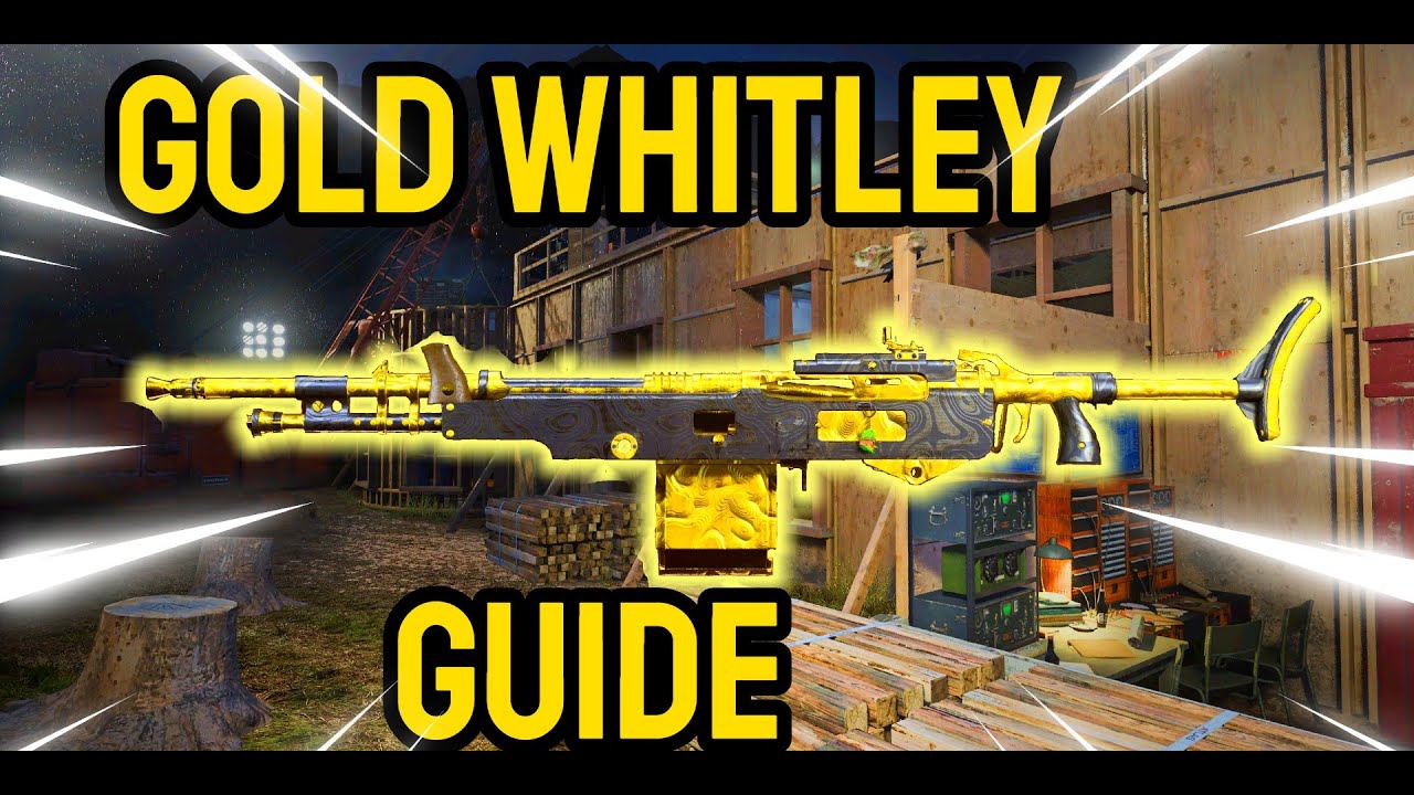 Whitley Vanguard LMG Gun: Gold Guide!