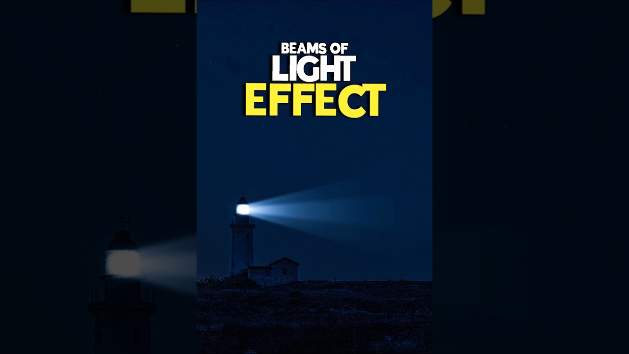 How to Create Beams Of Light in Photoshop 