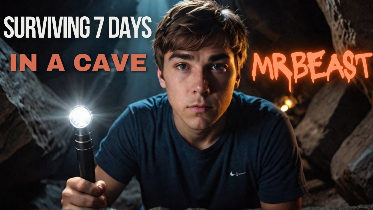 Surviving 7 Days in a Cave with MrBeast - YouTube