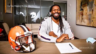 Kevin Stefanski: How Jadeveon Clowney Signing Impacts Browns’ Draft Plans | The Rich Eisen Show