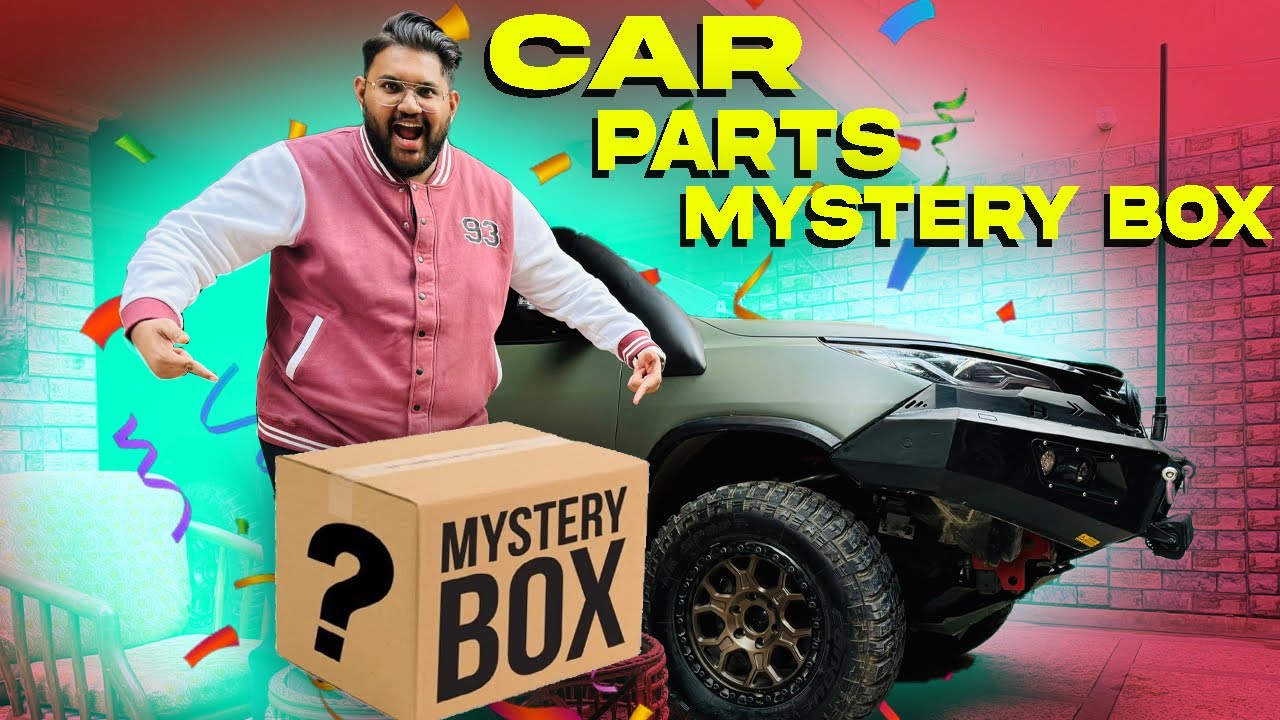 UNBOXING CAR PARTS MYSTERY BOX 📦 GIVE AWAY ANNOUNCEMENT 📣😍 YouTube