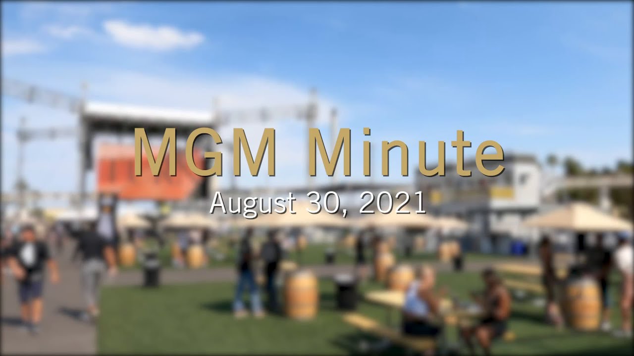 #MGMMinute