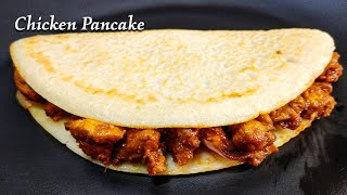 Chicken Stuffed Pancake | Soft Chicken Pancake | Chicken Pancake | Kids Tiffin Box Idea | Pancake screenshot 4