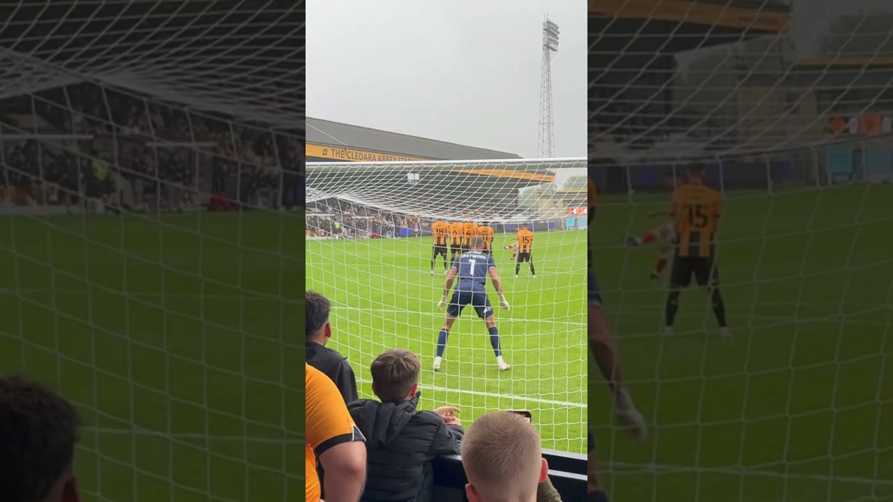 Rob Apters Free Kick Vs Cambridge!  