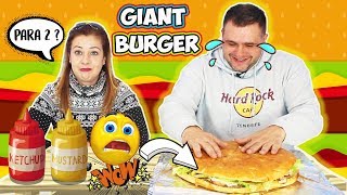 La hamburguesa mas GRANDE del MUNDO | Nos la podremos comer ? TOMA YA !! Food challenge