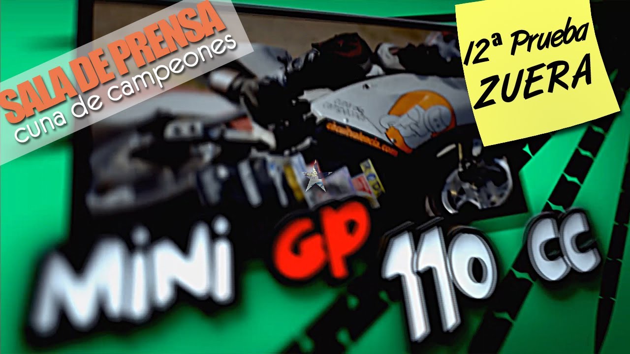Mini Gp 110 Sala de Prensa de la categoría