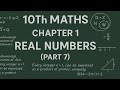 CH-1 Real Numbers- Part 7 |10Th Maths|Telangana