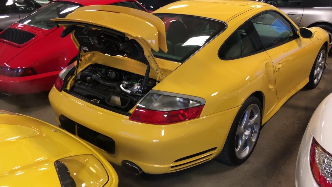 PCARMARKET Auction 2003 PORSCHE 996 TURBO PAINT METER READINGS