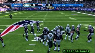 NFL 2012 Week 7 - New York Jets vs New England Patriots - 2nd Half - Madden '13 - HD