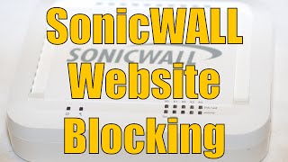 Dell SonicWALL Block Websites Like Facebook screenshot 5