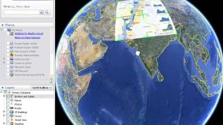 How to add a layer in google earth