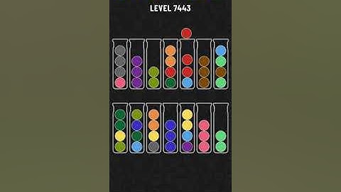Ball Sort Puzzle Level 7443