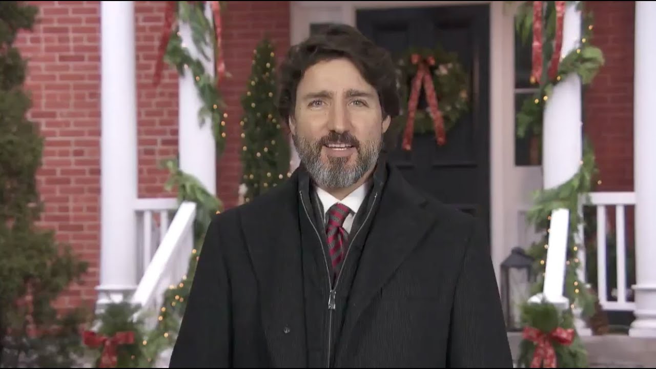 Trudeau 2022 Christmas Greeting Cbc Prime Minister Trudeau's Christmas Message - Youtube
