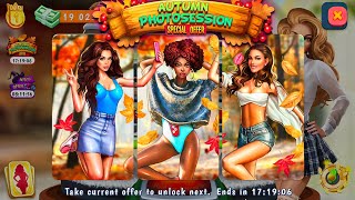 Campus date sim autumn photosession screenshot 5
