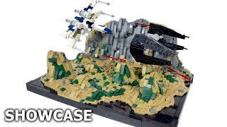 Lego X-Wing vs TIE Interceptor (Star Wars Squadrons) – Walkthrough | Lego Star Wars MOC Showcase