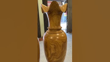 Lộc Bình Gỗ Cẩm Vàng 1m6 Đk45 Liền Khối Đẹp Không Tỳ Vết Vân Cực Đẹp - Giá Cực Mềm #đồ_gỗ_huy_san