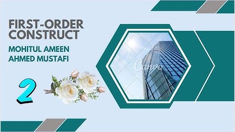 #First Order Construct Part 02 #SmartPLS 3 #sem #cfa #smartpls