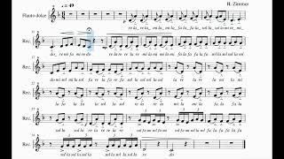 "Interstellar"  (variazione in re min. sul Tema) -  Per flauto dolce