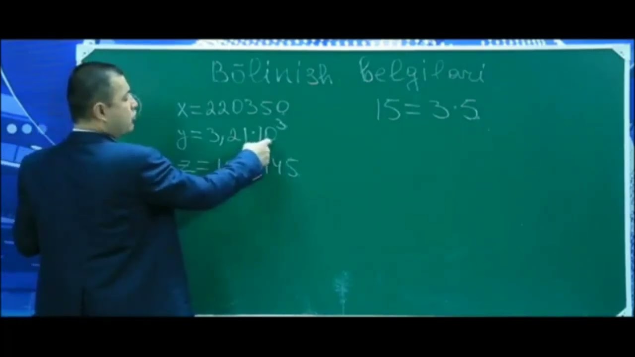 12 dars masalalar yechish