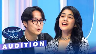 Suara dan Tatapan Raisa Syarla Bikin Dikta Jatuh Hati | Audition 1 | Indonesian Idol 2023