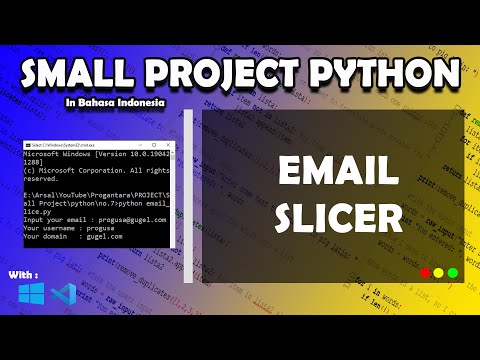 Python Email Slicer || Small Project 07