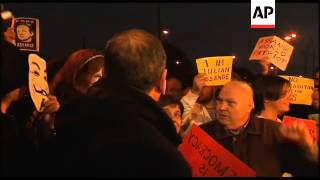 Pro-WikiLeaks rally in Madrid