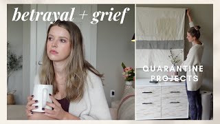 VLOG: Processing New Betrayal + Grief, Sewing Projects, Baking + Sharing my Heart