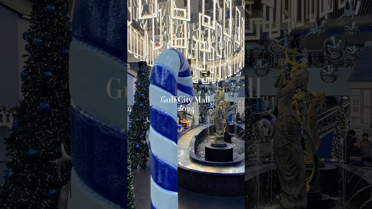 Trinidad Christmas Decorations 2024 | Gulf City Mall 🎄🇹🇹