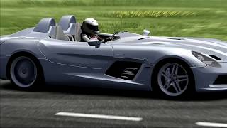 This is my 200th power lap! i take stirling moss around the top gear
circuit to see how fast of a lap it can pull. at least stig has helmet
since ...