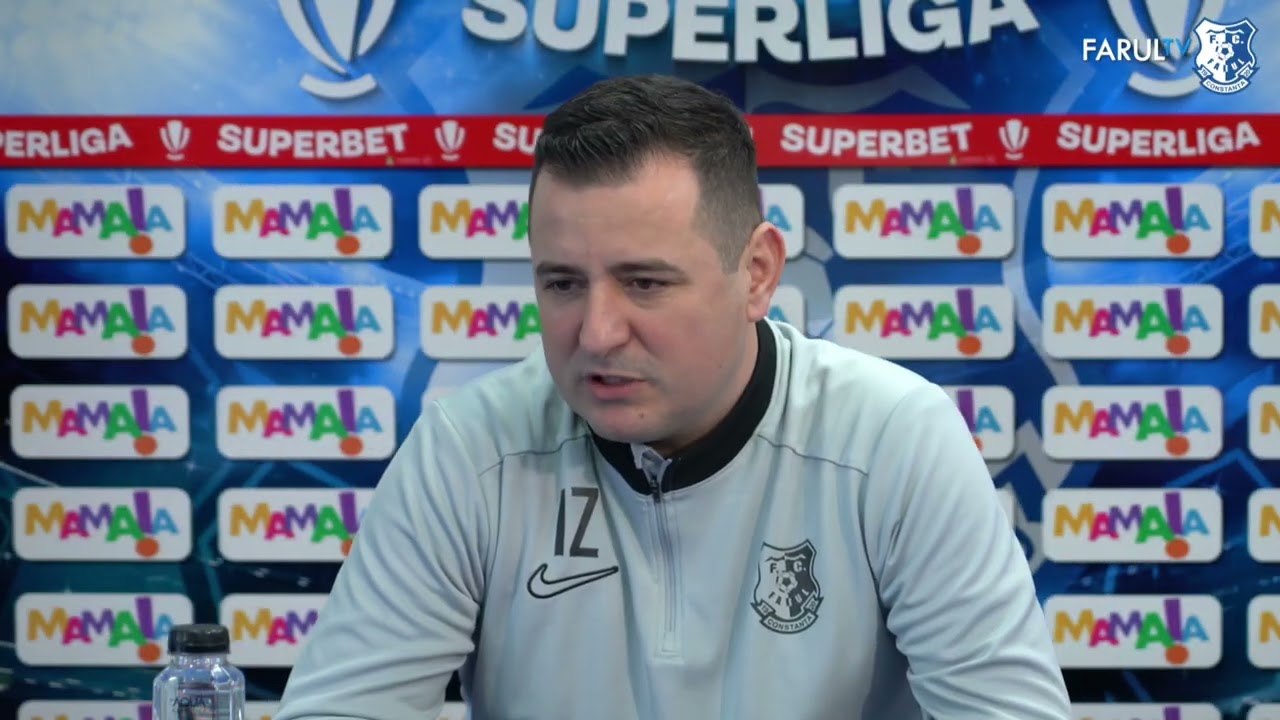 Antrenorul Ianis Zicu a prefațat meciul cu Hermannstadt
