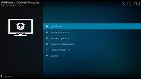 Install Covenant Kodi on Krypton 17 3