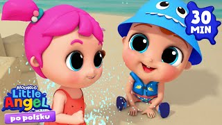 Budujemy nasz zamek z piasku | Piosenki Dla Dzieci 👼🏻 Little Angel Po Polsku 30 minut