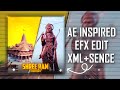 Ae inspired Ram Mandir Badass Alightmotion preset ( XML + scene )