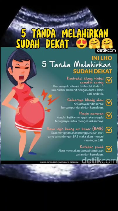 5 tanda bumil melahirkan sudah mulai dekat 🥰