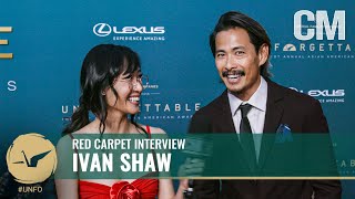 Ivan Shaw Shares Wise Words for the API Community | UNFO 2023 Red Carpet with Leenda Dong