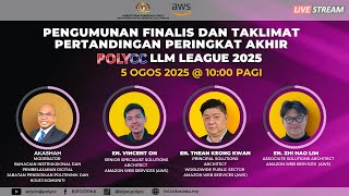 Pengumuman U0026 Taklimat Finalis Pertandingan Polycc Llm League 2025