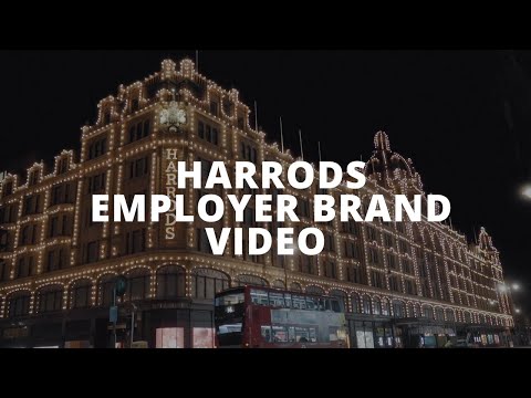 Harrods employer brand video | A peek into life at Harrods