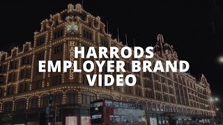 Harrods employer brand video | A peek into life at Harrods