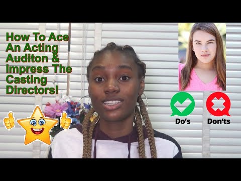 How To Ace Ein Acting Casting | 2020 besten Tipps (Speaking Von A Casting)