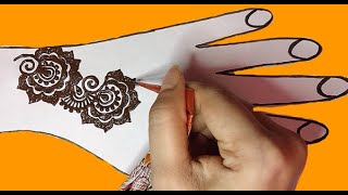 Latest Single Line Mehndi Designs One Line Mehndi Designs For Hands