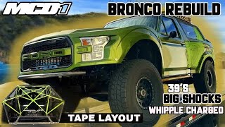 How to Backhalf an OBS Bronco | Juicy Motorsports Bronco Build | MORGAN CLARKE DESIGN