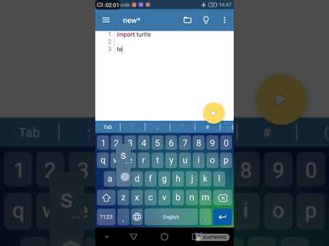 How to code in Python on Android devices ? [TUTO]