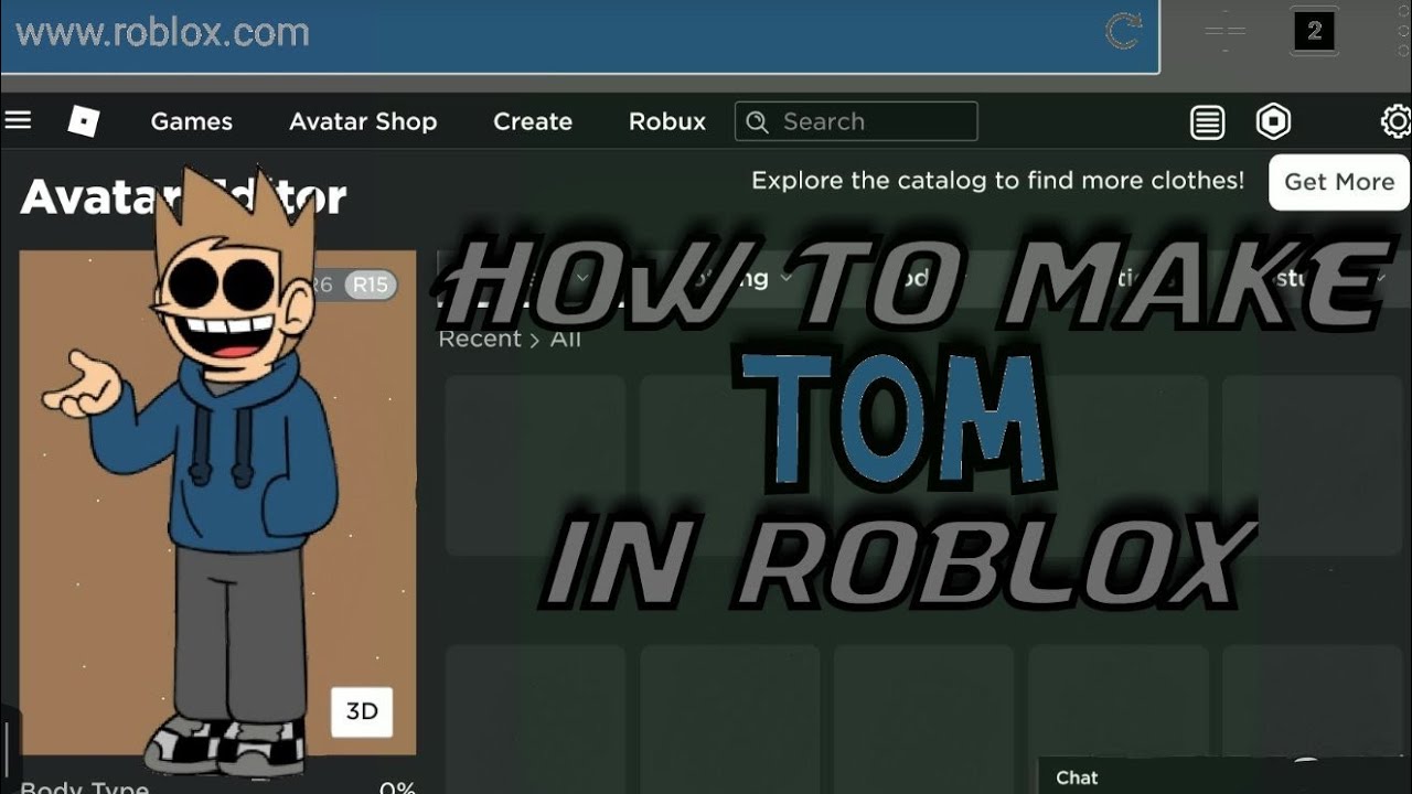 My ideal tom roblox avatar : r/Eddsworld