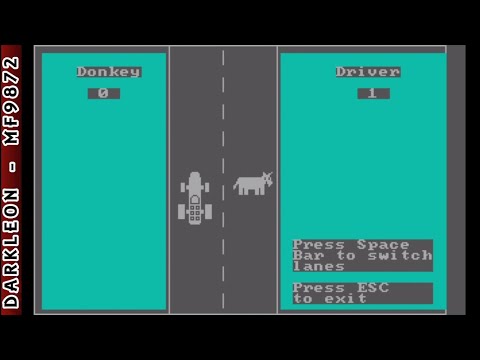 Donkey © 1981 IBM - PC-DOS - Gameplay