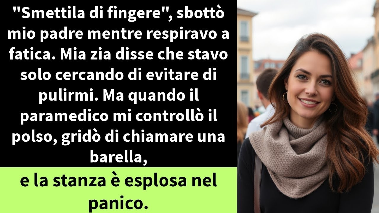 Mio padre mi guardò mentre ansimavo sul pavimento della cucina e disse: «Smettila di fingere». Io non riuscivo a respirare, i polmoni bloccati come se qualcosa li stesse schiacciando. Zia Marta...
